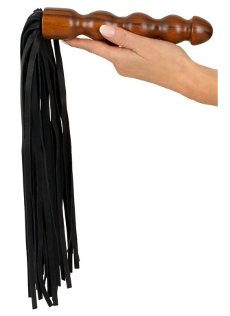 Leather Flogger Wood